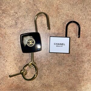 Chanel Lock & Key Set! Brand New!
